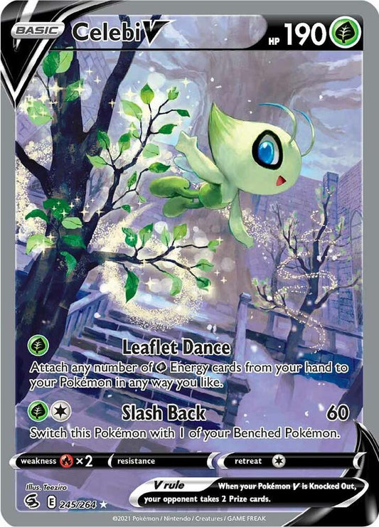 Pokemon Celebi V 245/264 Fusion Strike