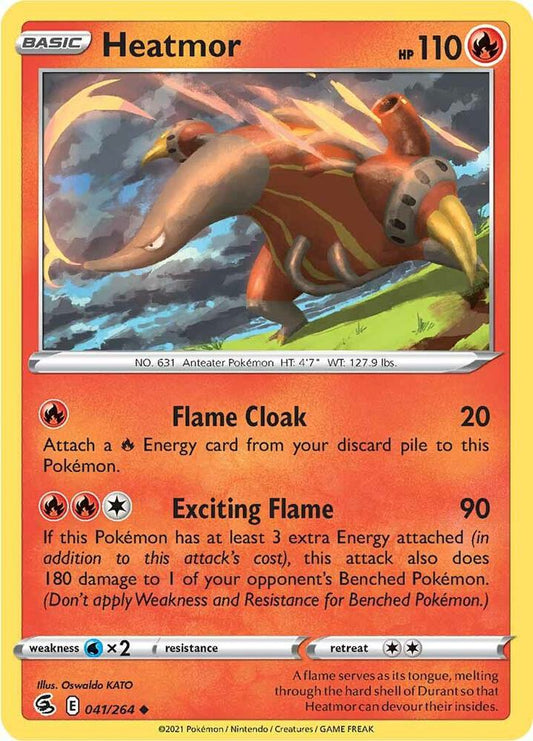 Pokemon Heatmor 41/264 Fusion Strike