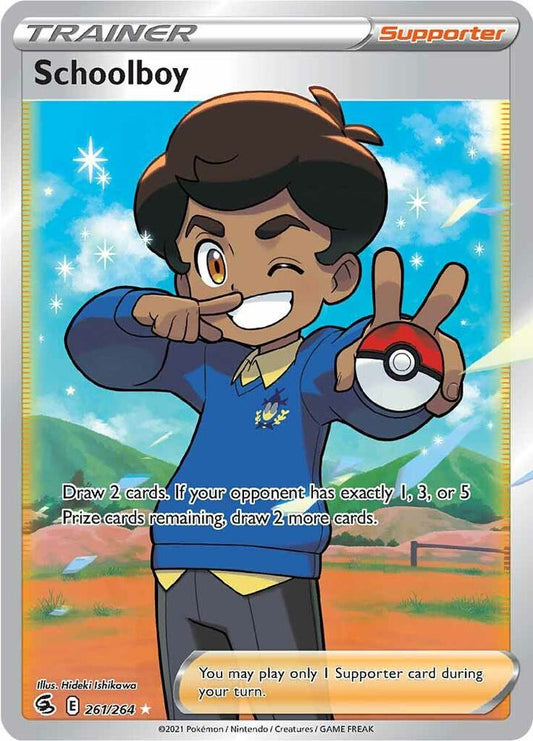 Pokemon Schoolboy 261/264 Fusion Strike