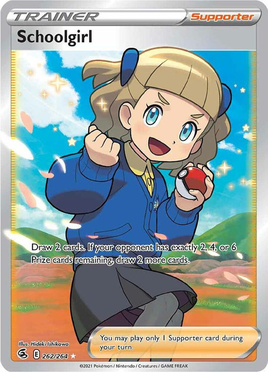 Pokemon Schoolgirl 262/264 Fusion Strike