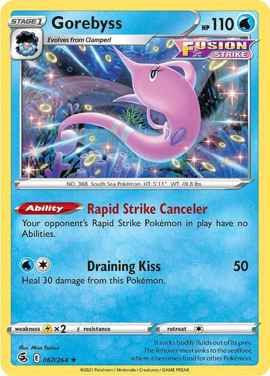 Pokemon Gorebyss 67/264 Fusion Strike