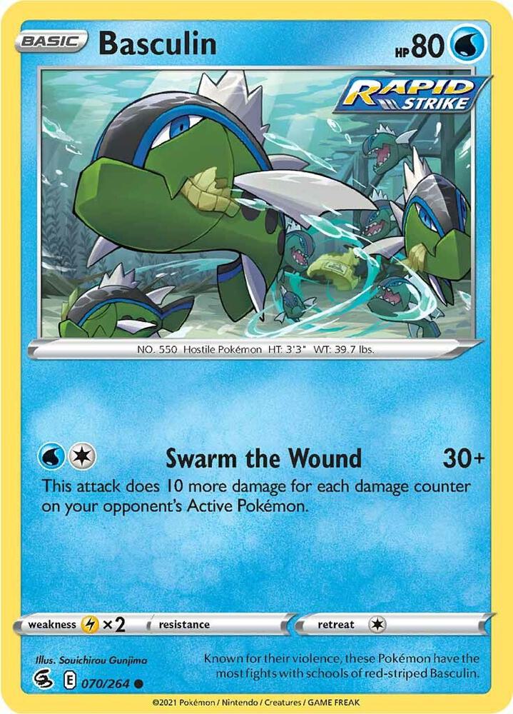 Pokemon Basculin 70/264 Fusion Strike