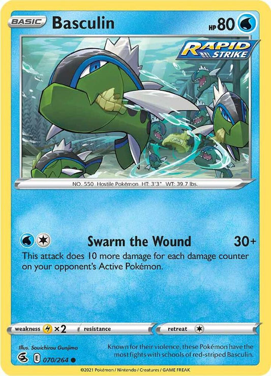 Pokemon Basculin 70/264 Fusion Strike