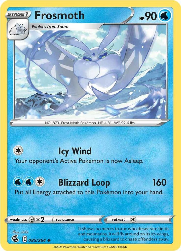Pokemon Frosmoth 85/264 Fusion Strike