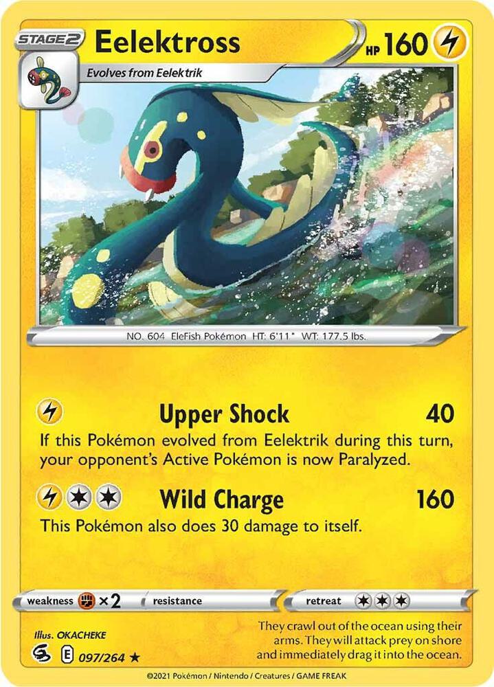 Pokemon Eelektross 97/264 Fusion Strike