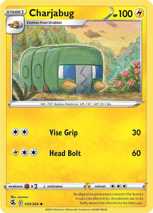 Pokemon Charjabug 100/264 Fusion Strike