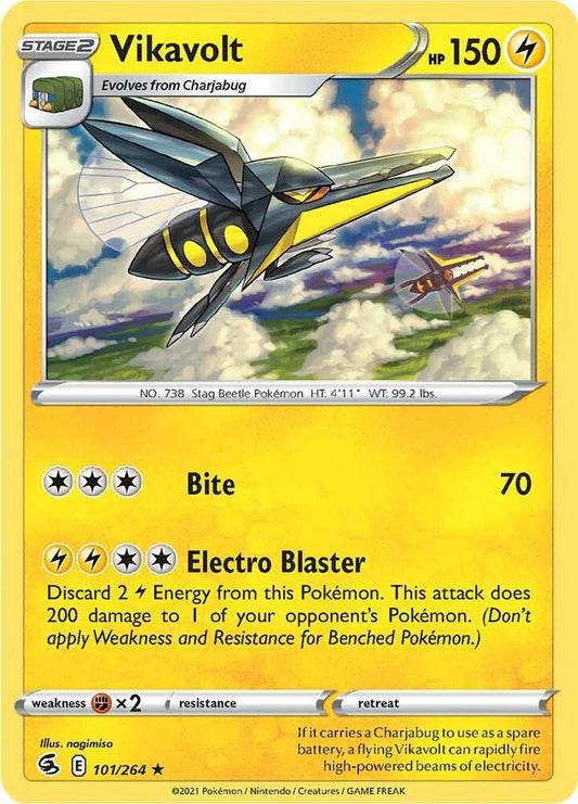 Pokemon Vikavolt 101/264 Fusion Strike