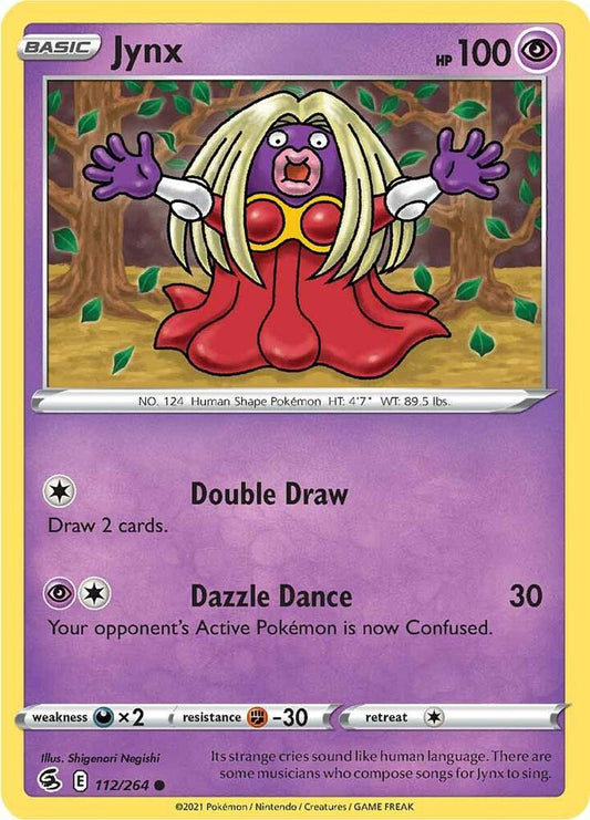 Pokemon Jynx 112/264 Fusion Strike