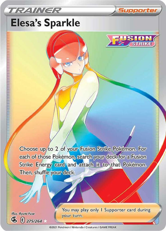 Pokemon Elesa's Sparkle 275/264 Fusion Strike