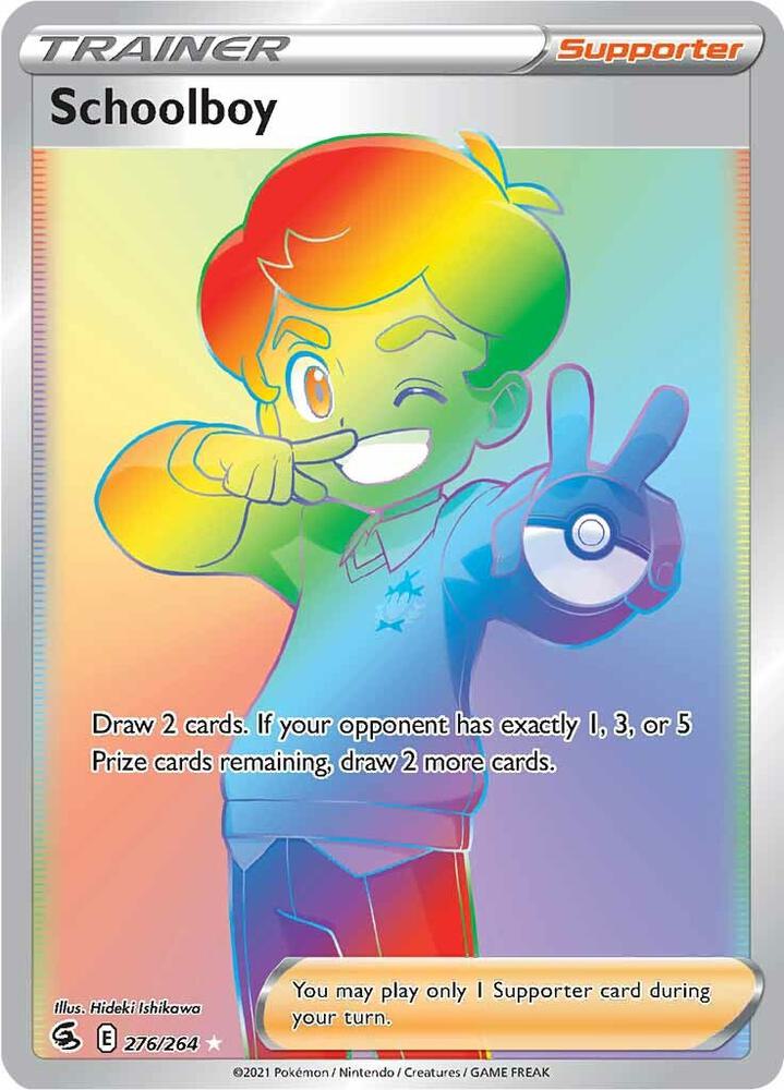 Pokemon Schoolboy 276/264 Fusion Strike