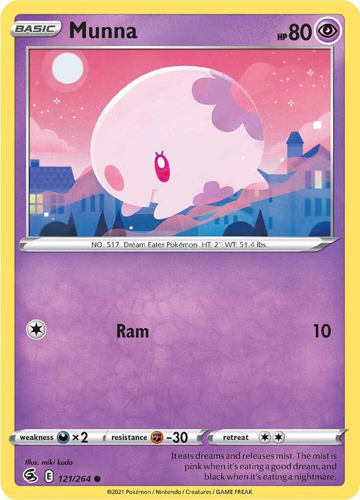 Pokemon Munna 121/264 Fusion Strike