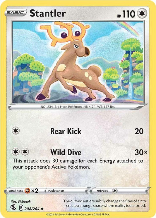 Pokemon Stantler 208/264 Fusion Strike