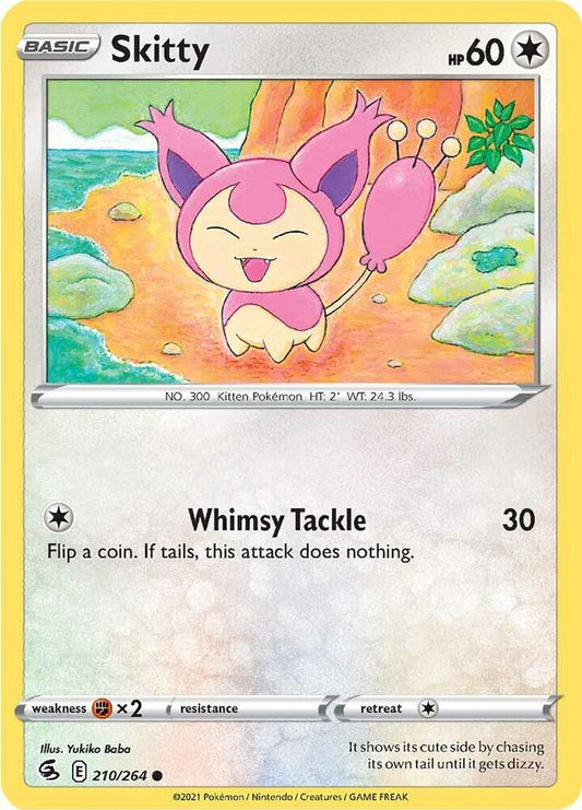 Pokemon Skitty 210/264 Fusion Strike