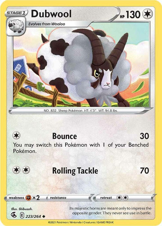 Pokemon Dubwool 223/264 Fusion Strike