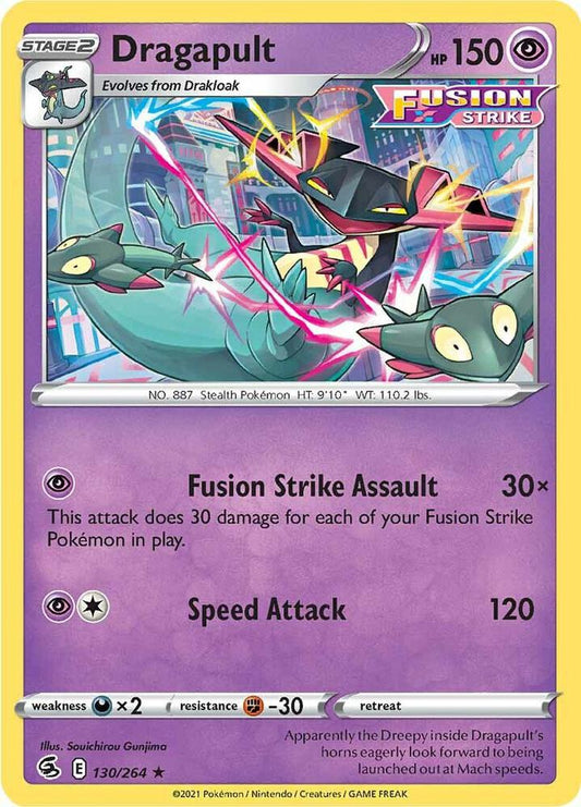 Pokemon Dragapult 130/264 Fusion Strike