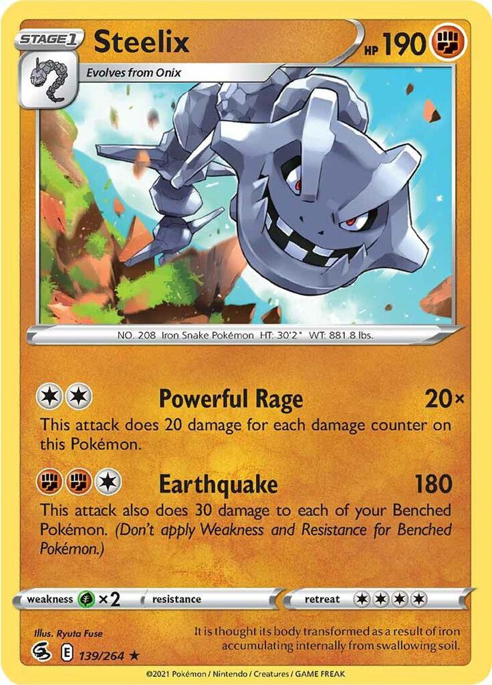 Pokemon Steelix 139/264 Fusion Strike