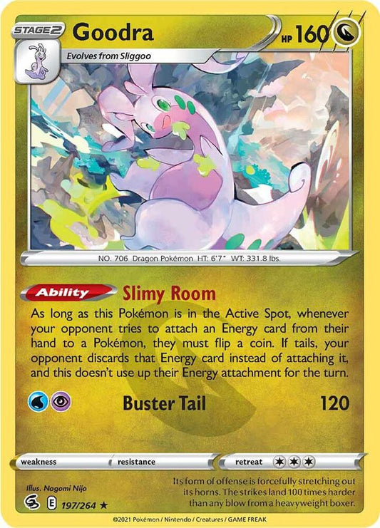 Pokemon Goodra 197/264 Fusion Strike