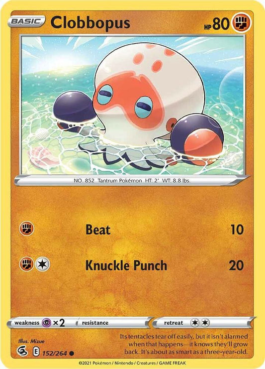 Pokemon Clobbopus 152/264 Fusion Strike