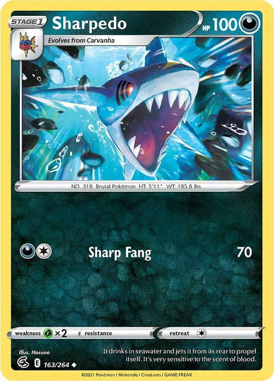 Pokemon Sharpedo 163/264 Fusion Strike