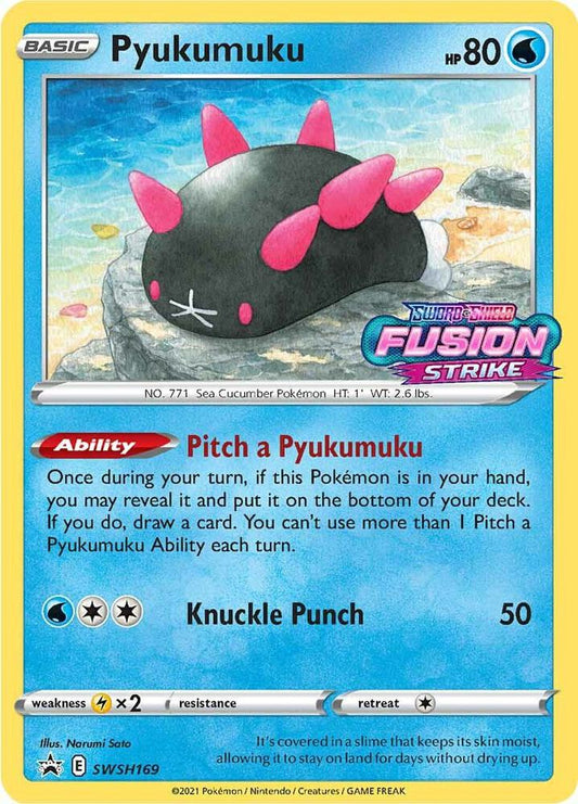 Pokemon Pyukumuku SWSH169 SWSH Black Star Promos
