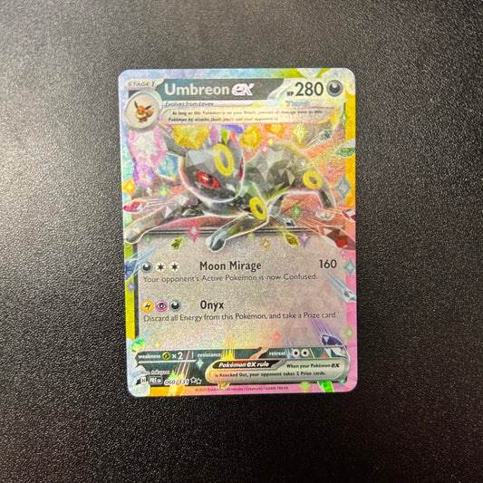 Pokemon TCG Prismatic Evolutions Umbreon ex 060/131