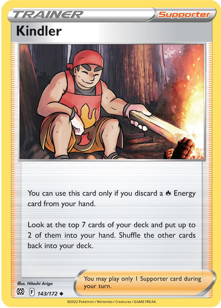 Pokemon Kindler 143/172 Brilliant Stars