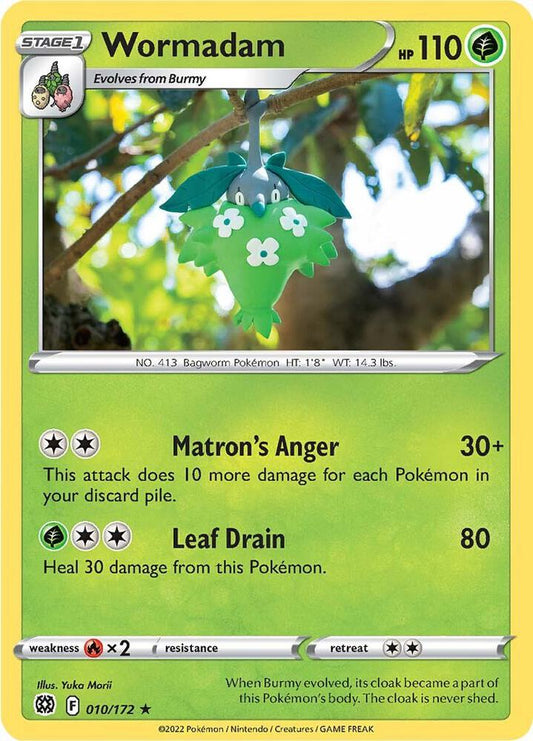 Pokemon Wormadam 10/172 Brilliant Stars