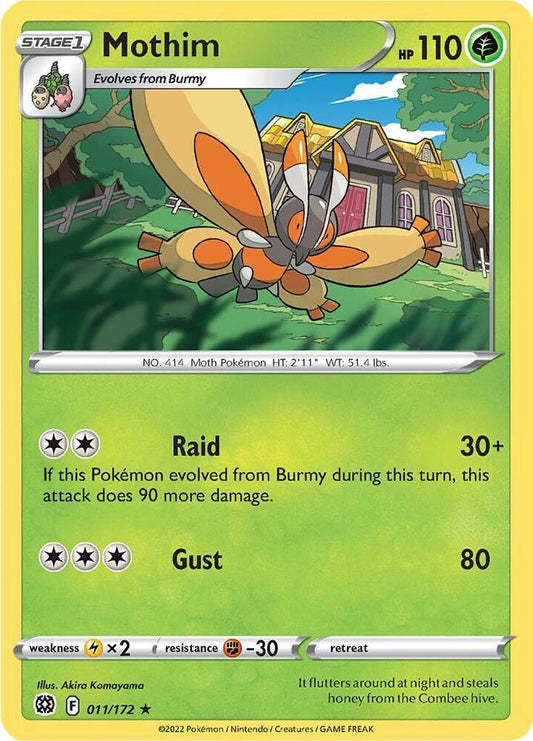 Pokemon Mothim 11/172 Brilliant Stars