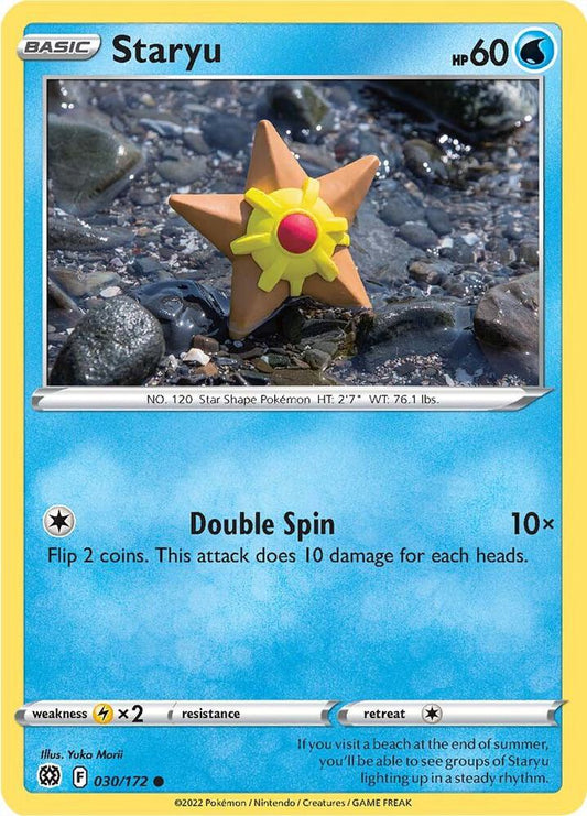 Pokemon Staryu 30/172 Brilliant Stars