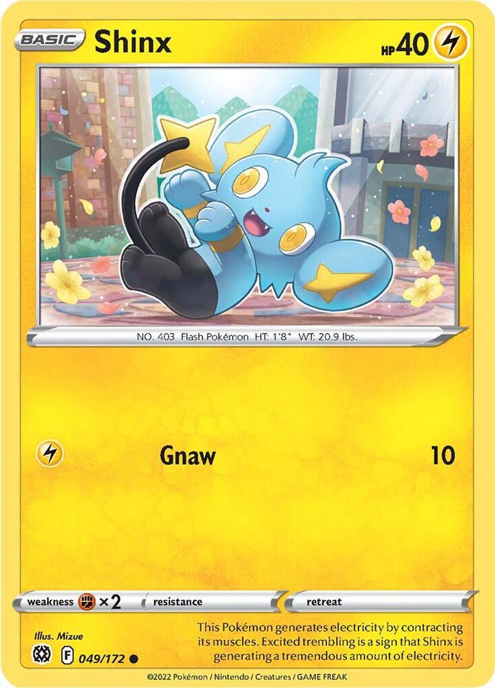 Pokemon Shinx 49/172 Brilliant Stars