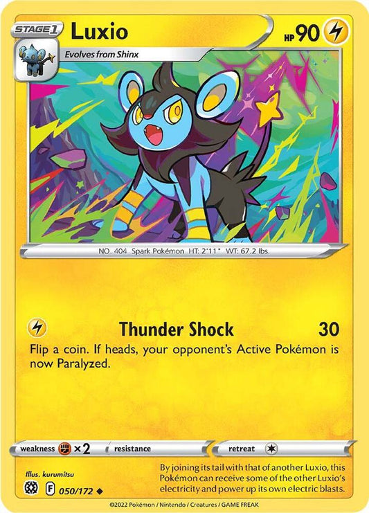 Pokemon Luxio 50/172 Brilliant Stars
