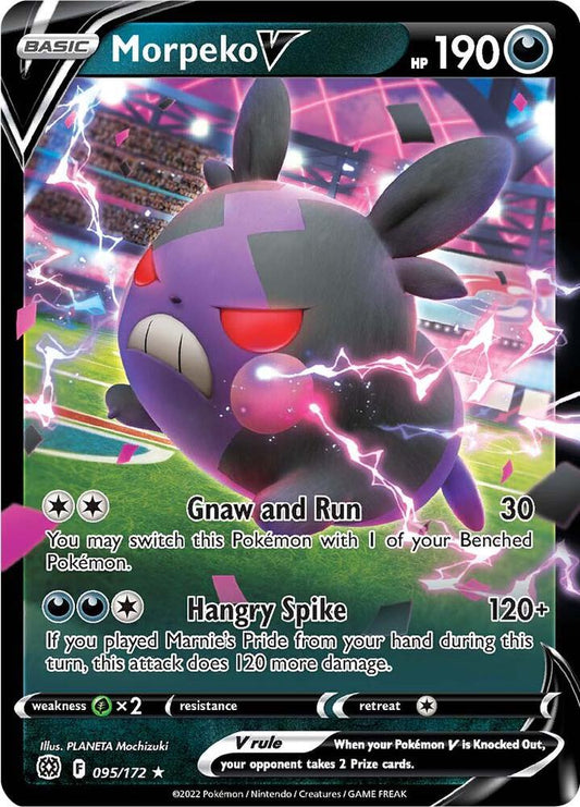 Pokemon Morpeko V 95/172 Brilliant Stars