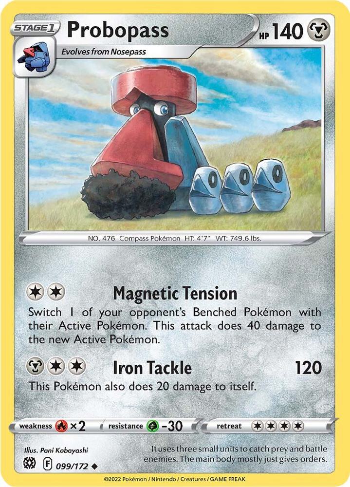 Pokemon Probopass 99/172 Brilliant Stars