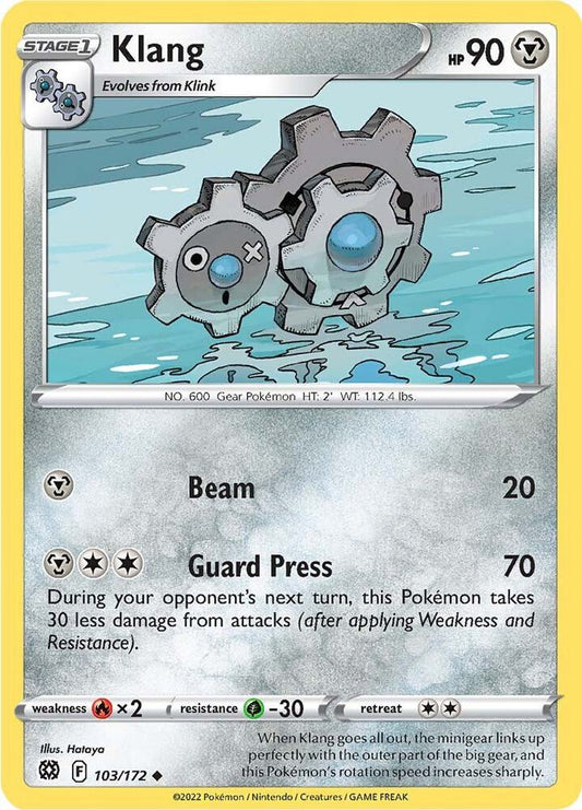 Pokemon Klang 103/172 Brilliant Stars