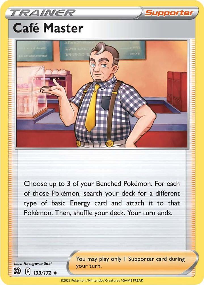 Pokemon Café Master 133/172 Brilliant Stars
