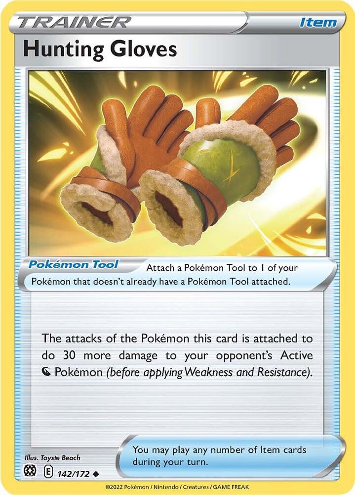 Pokemon Hunting Gloves 142/172 Brilliant Stars