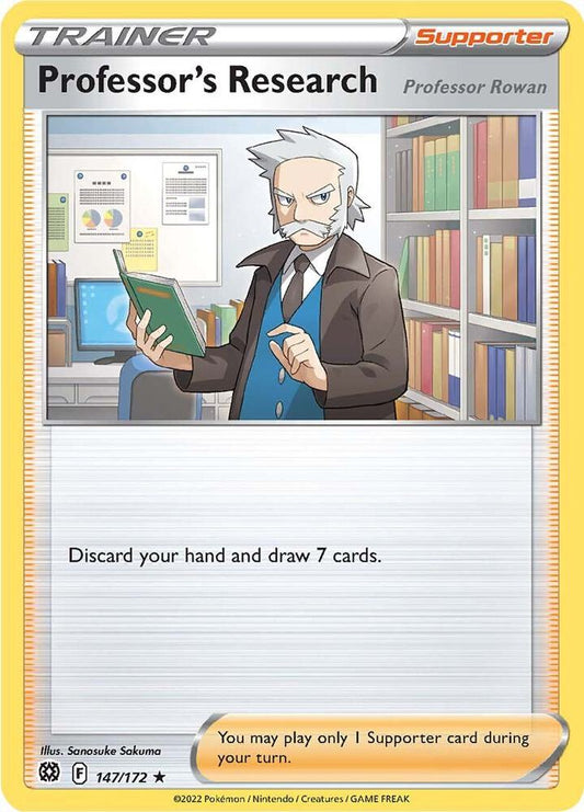 Pokemon Professor's Research 147/172 Brilliant Stars