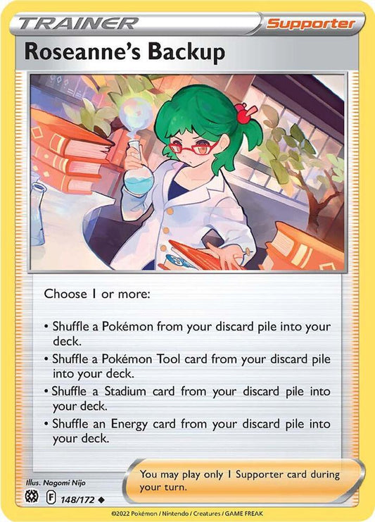 Pokemon Roseanne's Backup 148/172 Brilliant Stars