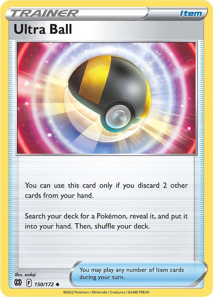 Pokemon Ultra Ball 150/172 Brilliant Stars