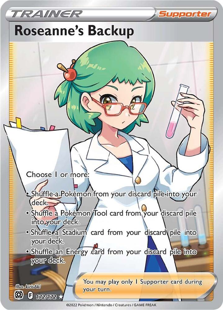 Pokemon Roseanne's Backup 172/172 Brilliant Stars