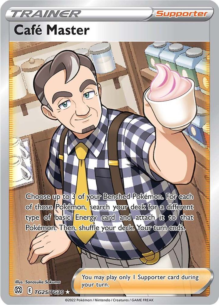 Pokemon Café Master TG25/TG30 Brilliant Stars