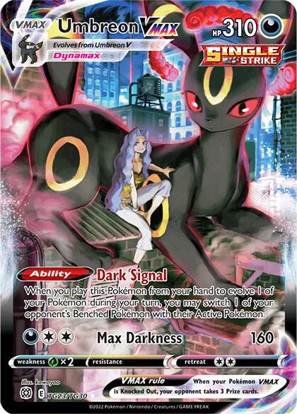 Pokemon Umbreon VMAX TG23/TG30 Brilliant Stars