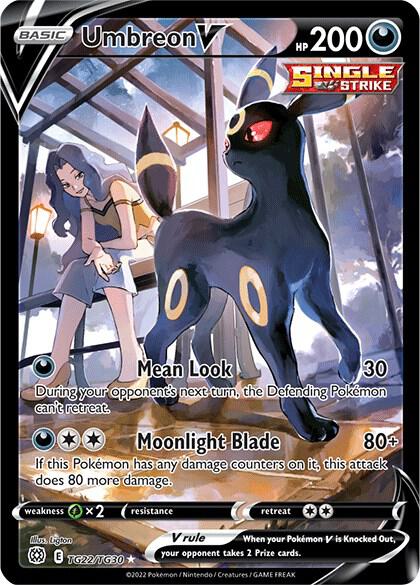 Pokemon Umbreon V TG22/TG30 Brilliant Stars