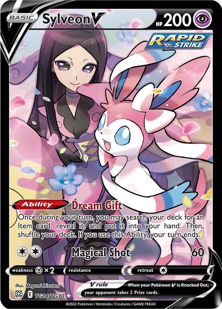 Pokemon Sylveon V TG14/TG30 Brilliant Stars