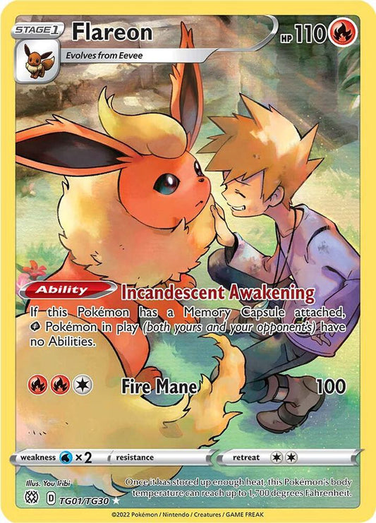 Pokemon Flareon TG01/TG30 Brilliant Stars