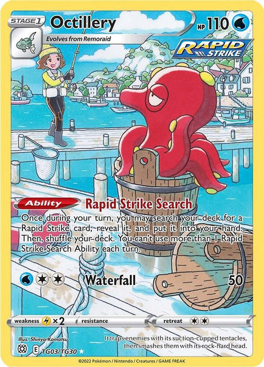 Pokemon Octillery TG03/TG30 Brilliant Stars