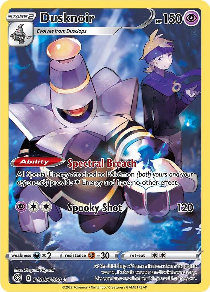 Pokemon Dusknoir TG06/TG30 Brilliant Stars