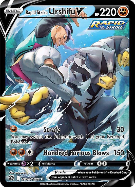 Pokemon Rapid Strike Urshifu V TG20/TG30 Brilliant Stars