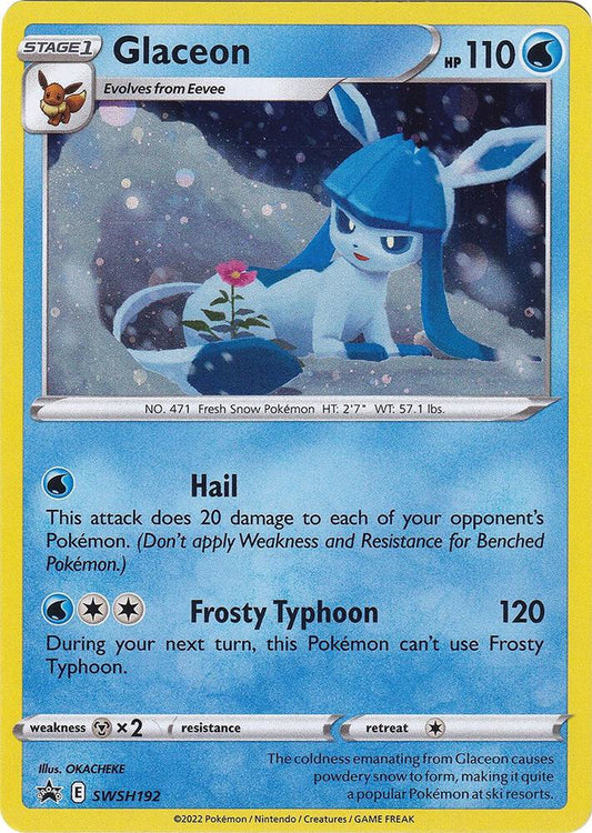 Pokemon Glaceon SWSH192 SWSH Black Star Promos