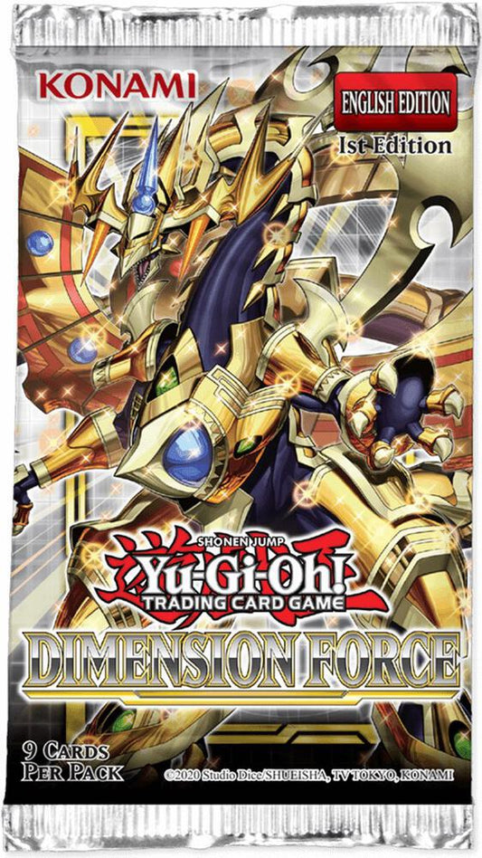 Yu Gi Oh Dimension Force Booster Pack
